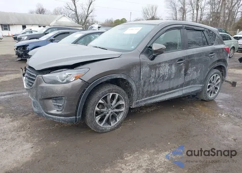 2016 Mazda Cx-5 Grand Touring из США, поврежденный, VIN JM3KE4DY1G0739512